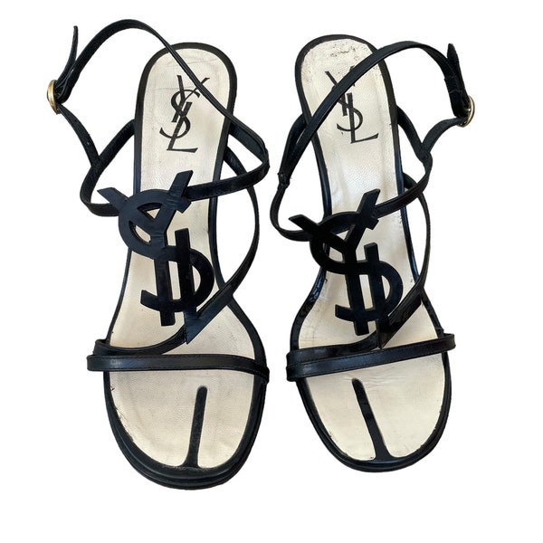 Vintage YSL Sandal Heels
