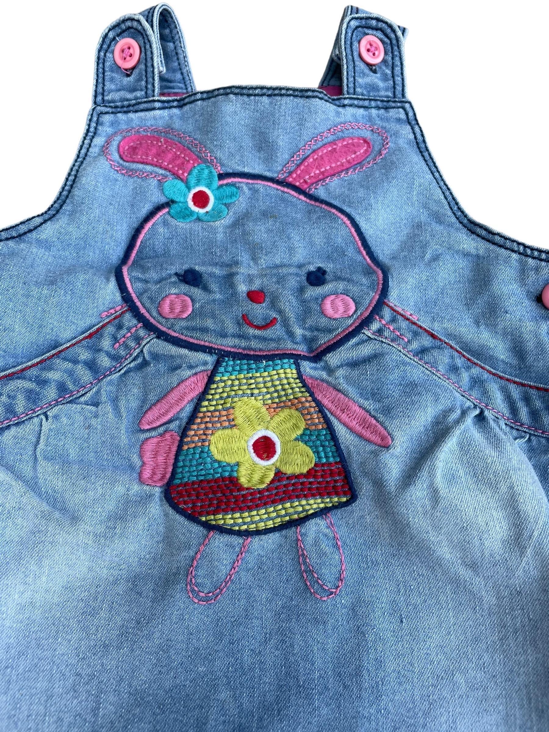 Vintage Denim Dress Pinafore: Baby Girls 12-18 Months, 80-86 Cm - Etsy  Israel