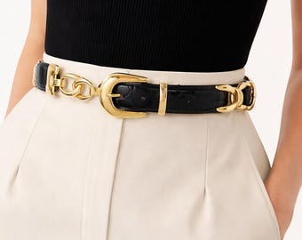 MM Morris Moskowitz Accessories Dangle Charm Belt Necklace 