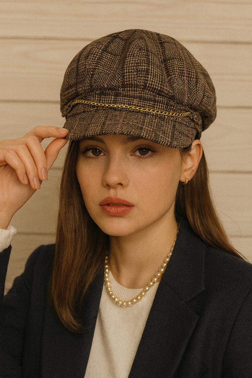 Newsboy Cap Chain - Etsy display picture 1