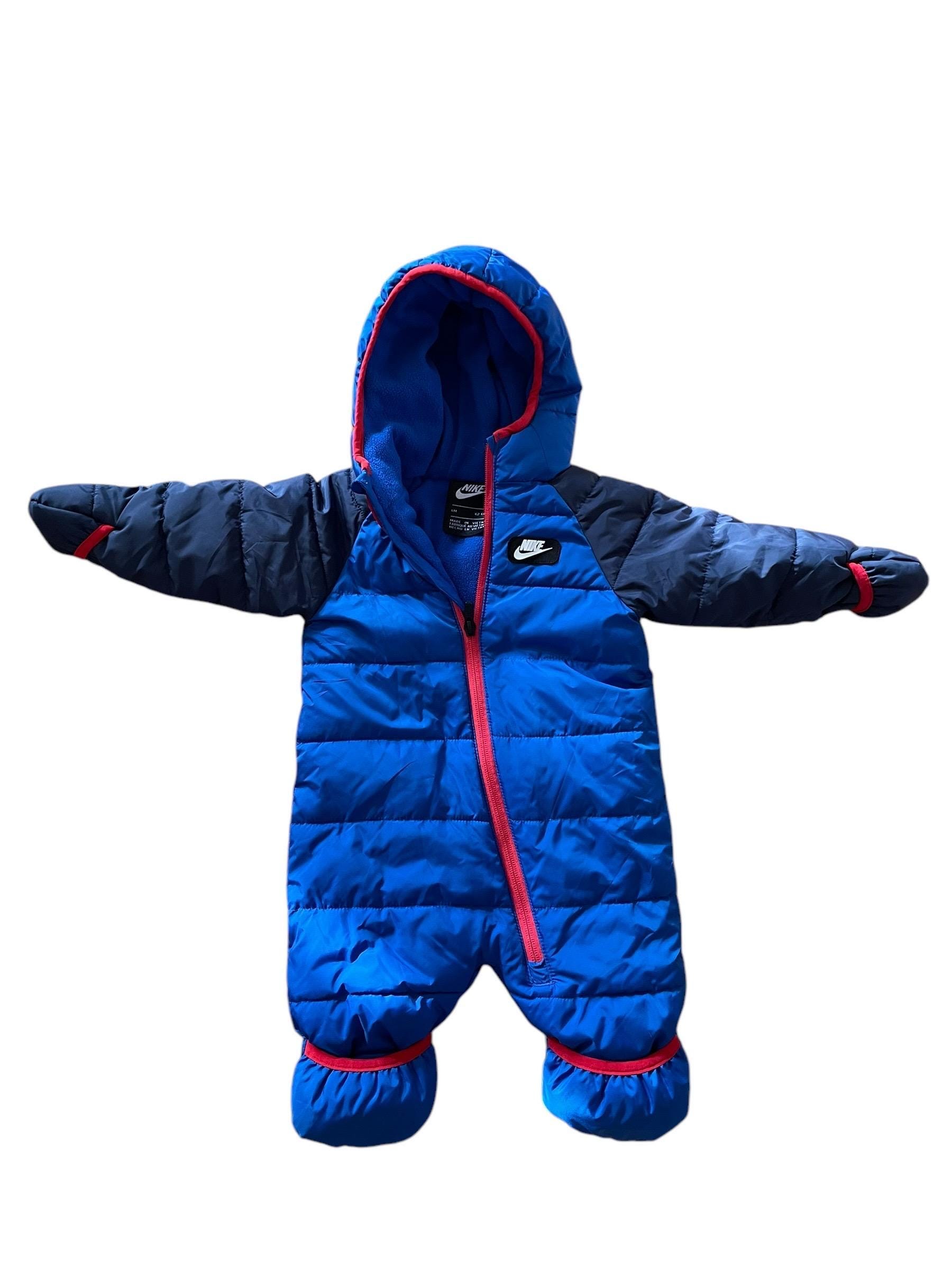 Nike Infant Snowsuit - Cozy Blue Winter Coverall 62-68 Cm - Etsy UK