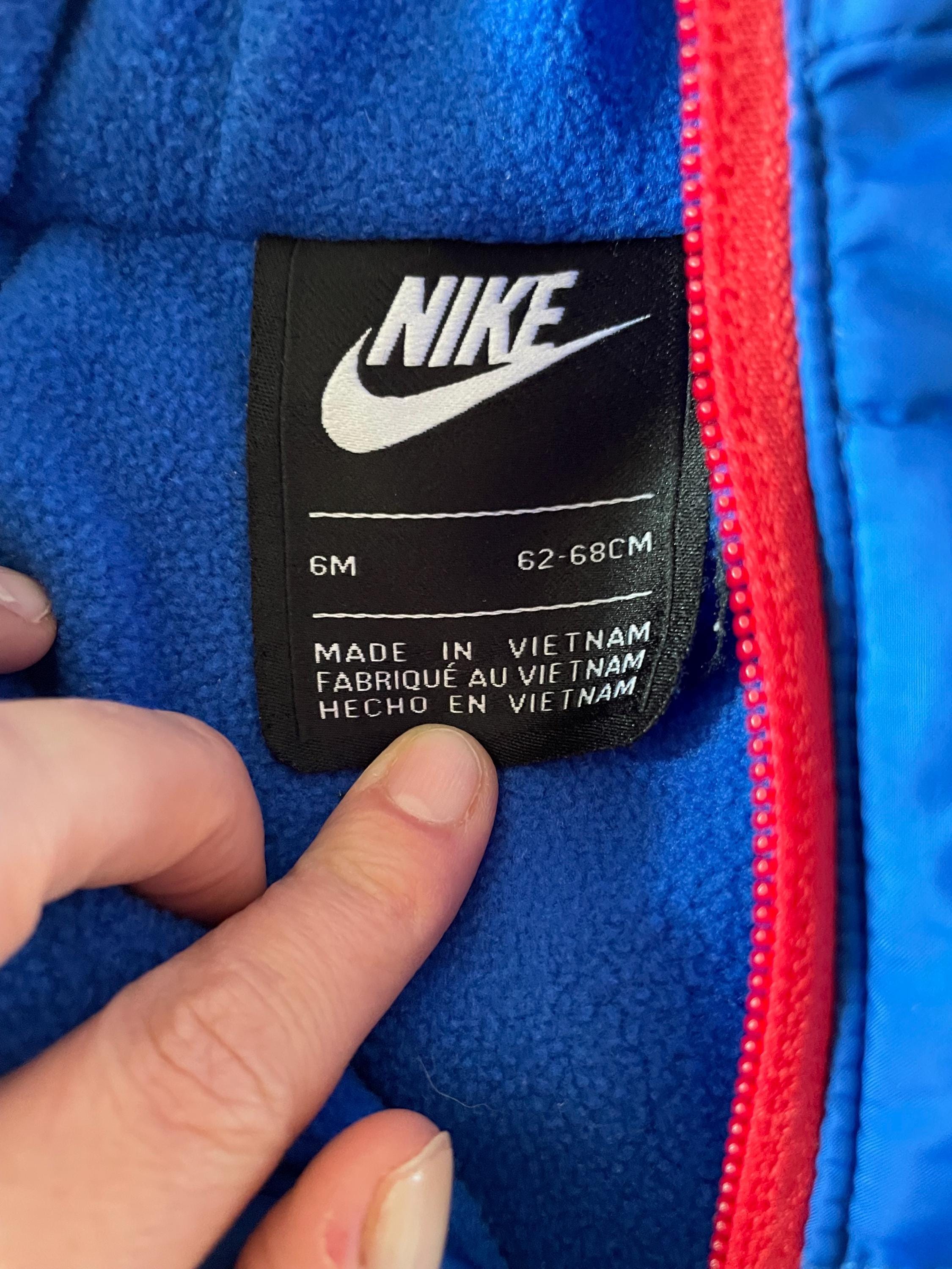 Nike Infant Snowsuit - Cozy Blue Winter Coverall 62-68 Cm - Etsy UK