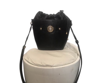 Gianni Versace Bag Vintage Bucket Leather Bag 90s RARE Gianni Versace Bag Vintage Bucket Leather Bag 90s RARE
