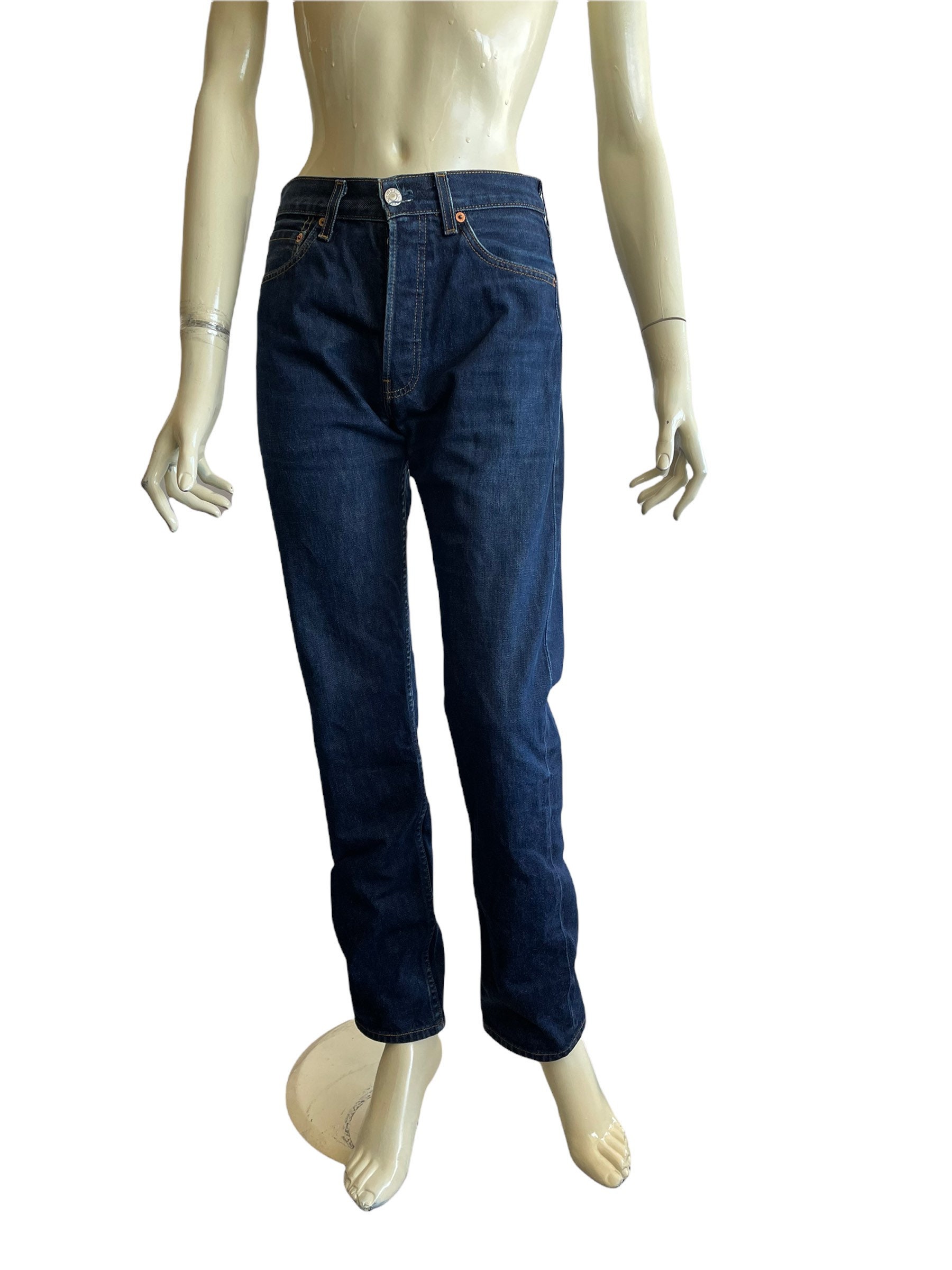 Levis 501 Vintage Jeans Dark Washed 