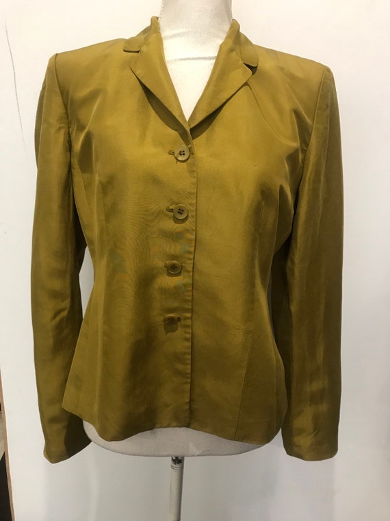 Vintage Ann Taylor silk jacket - image 1
