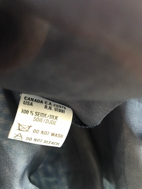 ESCADA rare puff sleeves / ruffles 100 % silk shi… - image 7