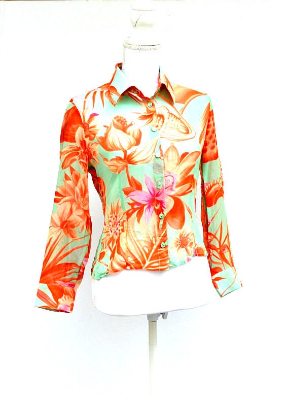 Vintage. Versace silk shirt