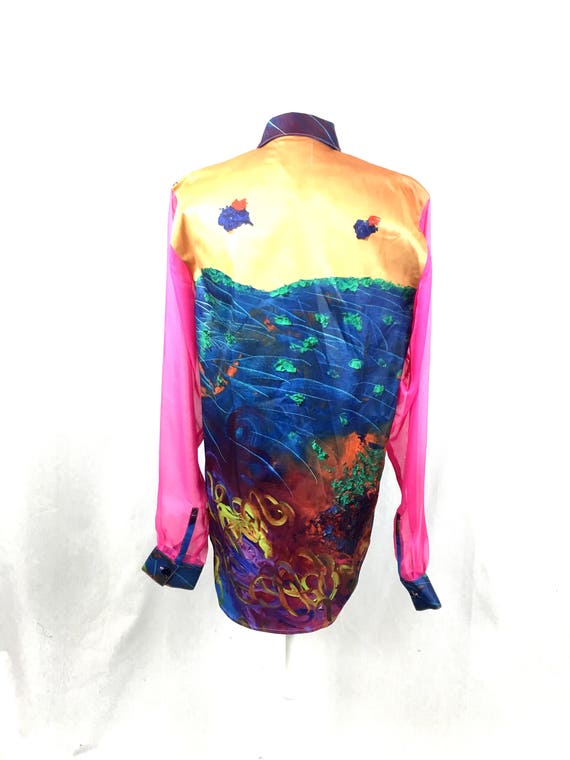 70s mega crazy JOEY MIA  / epic shirt / unisex sh… - image 3