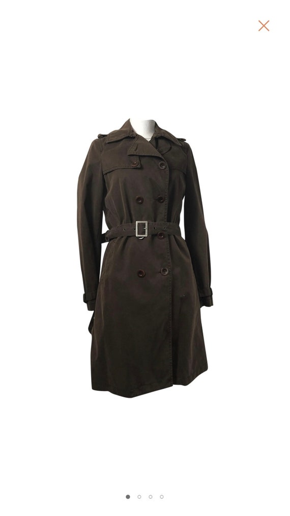 Chloe trench / vintage Chloe trench / brown trench
