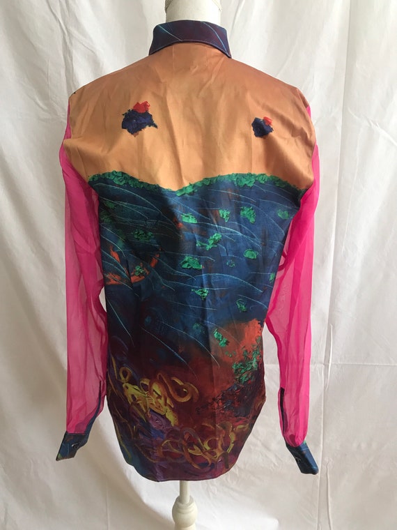 70s mega crazy JOEY MIA  / epic shirt / unisex sh… - image 5