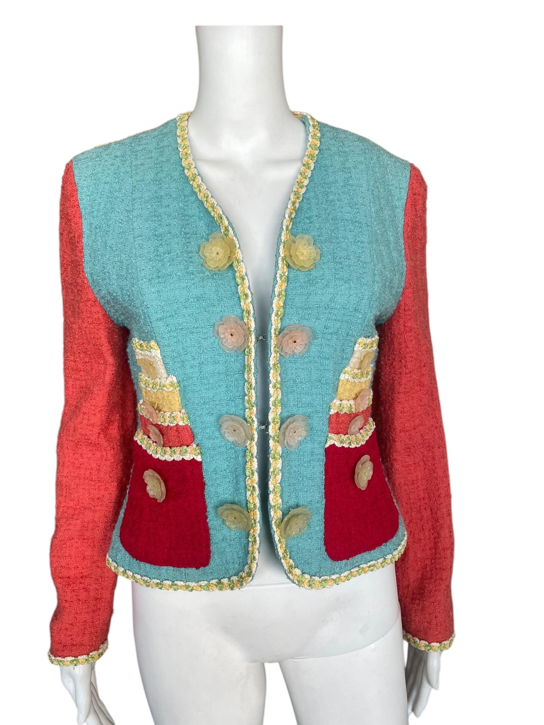 Iconic 90s Moschino Cheap and Chic the Cake Blazer XS / S Wool