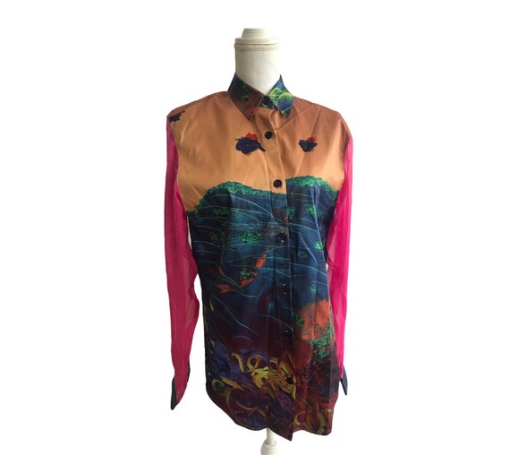 70s mega crazy JOEY MIA  / epic shirt / unisex sh… - image 1