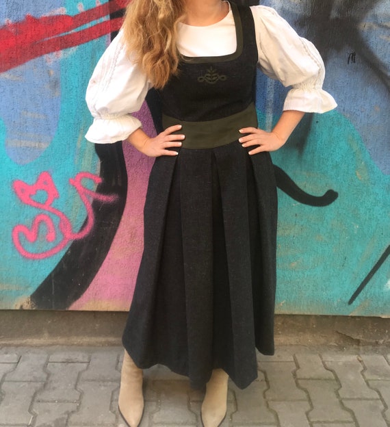 Traditional dirndl dress , tratchen , german , tyr
