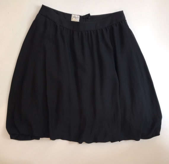 Armani skirt / Black coctail skirt / Armani mini … - image 2
