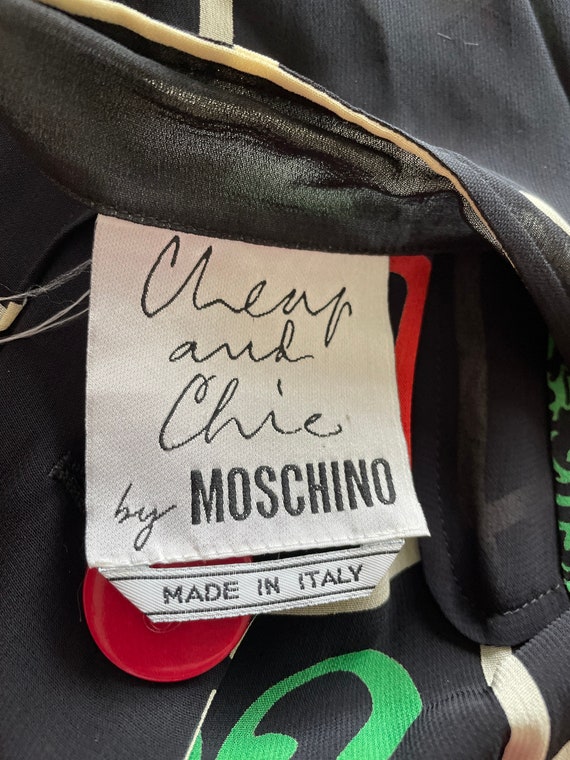 Rare 90s Moschino Cheap and Chic Poker Casino Chips Buttons