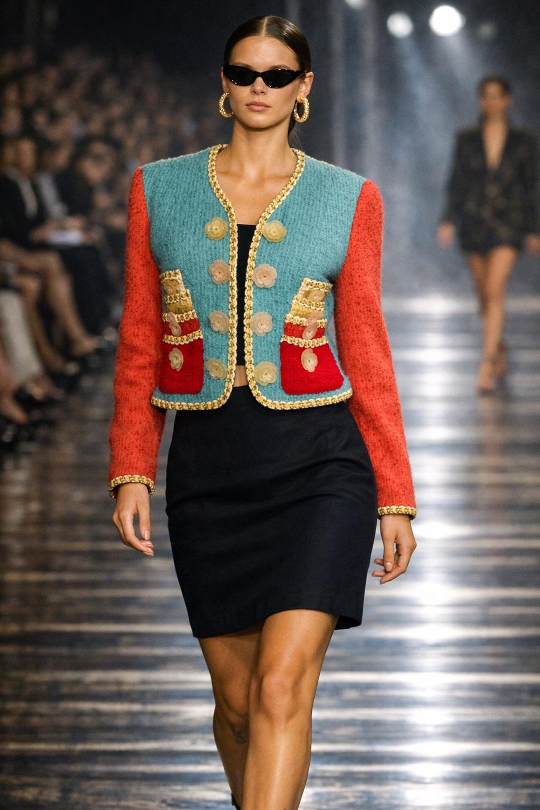 Iconic 90s Moschino Cheap and Chic the Cake Blazer XS / S Wool