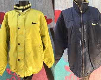 Nike Jacket Vintage Two Face Jacket , 90s Streetwear Active Nike Jacket Vintage Two Face Jacket , 90s Streetwear Active