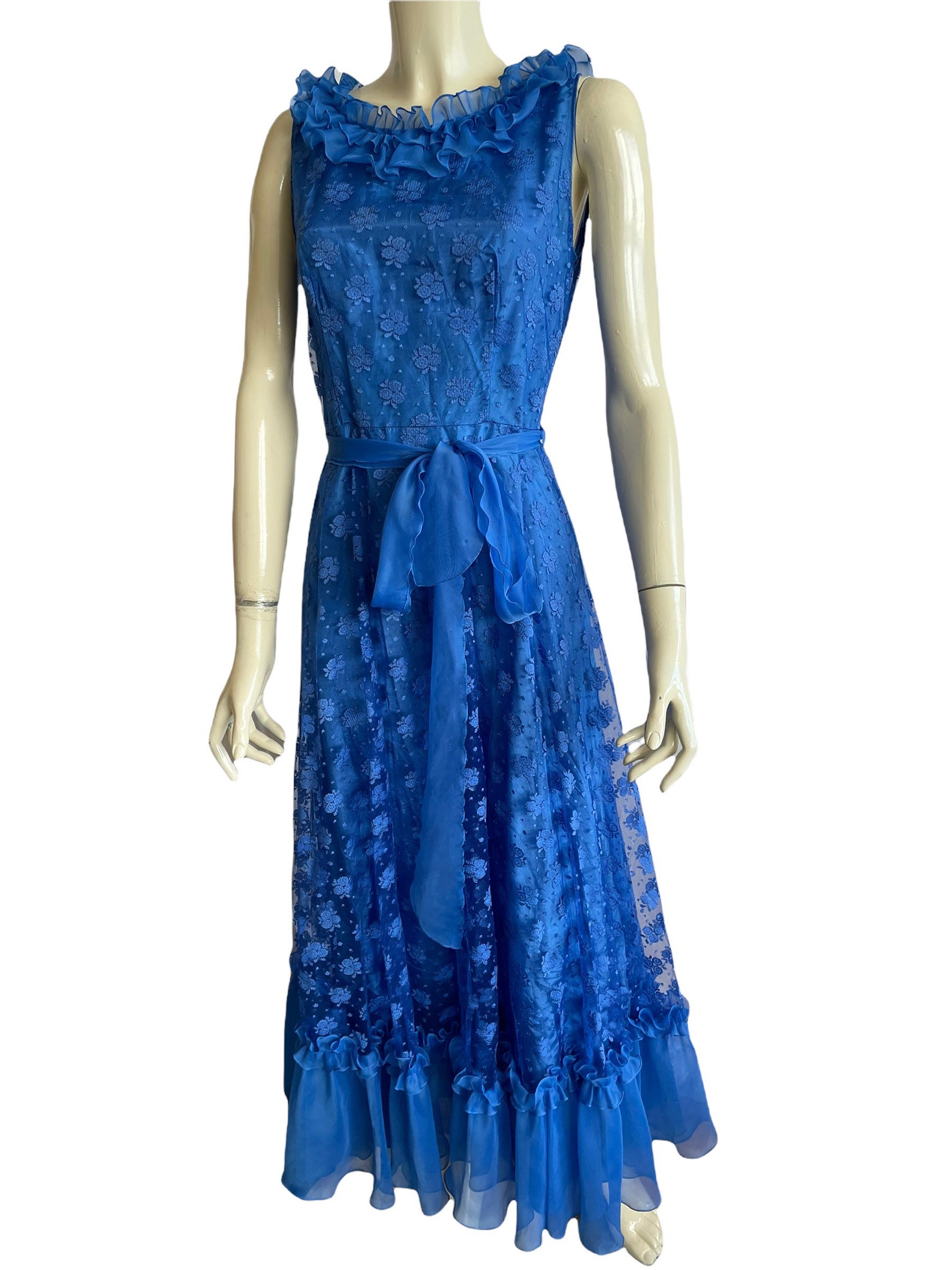 Vintage Lace Maxi Dress / S / Princess Dress Vintage / Party Maxi Lace