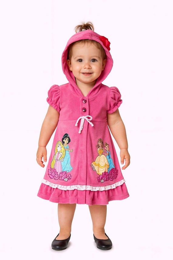 cotton disney dress Cotton Poplin Disney Print Dress La Garonne