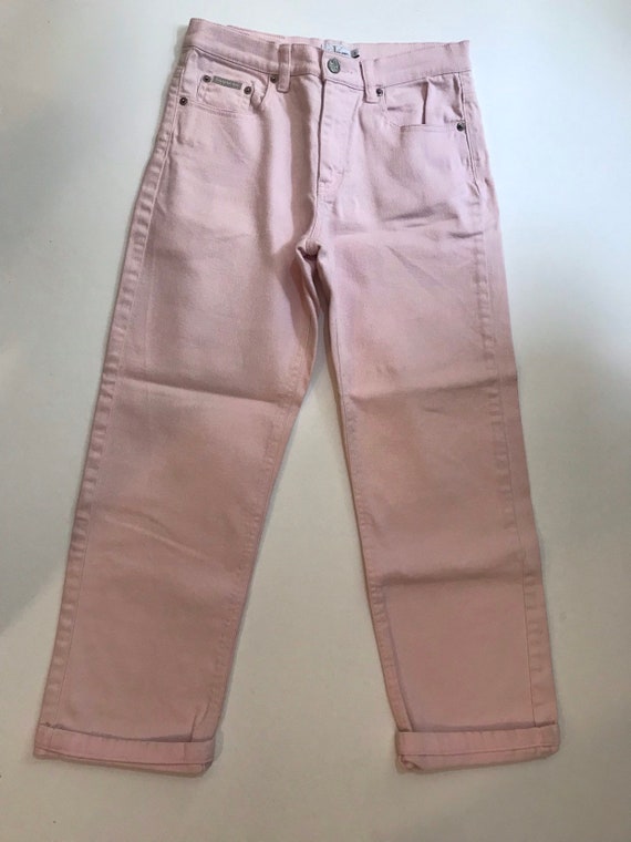 calvin klein pink jeans
