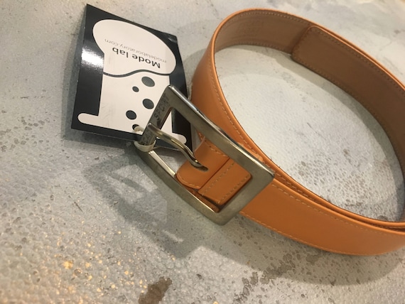 Vintage. 90s ESCADA Sport Genuine Leather Belt - Etsy Israel display picture 1