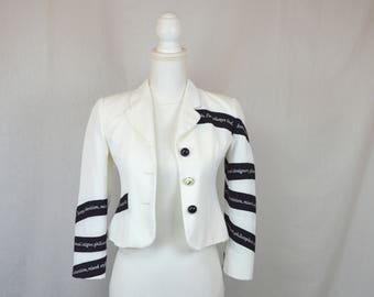 ICONIC MOSCHINO blazer 90s XS size vintage Moschino  moschino jacket small size / extra small / moschino vintage