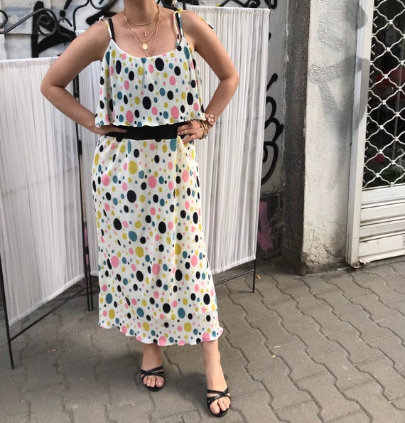 1960 polka dot dresses
