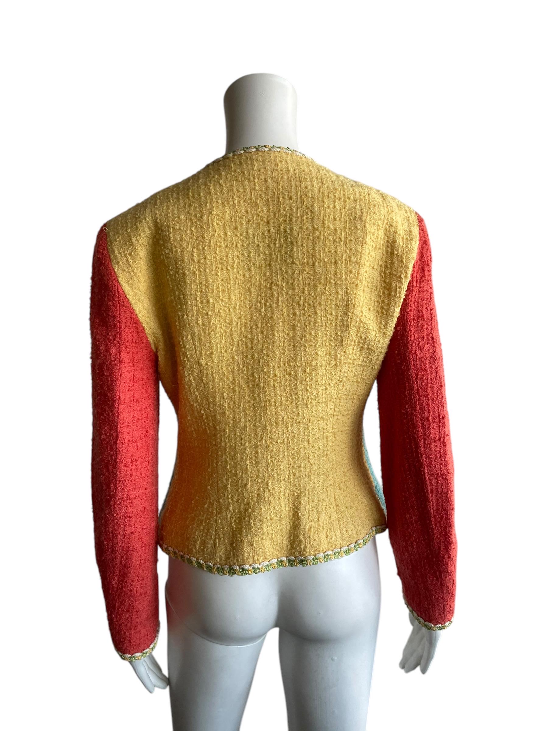 Iconic 90s Moschino Cheap and Chic the Cake Blazer XS / S Wool