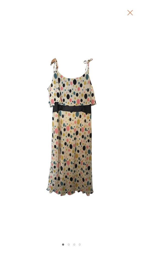 Vintage polka dots dress \ Vintage dress \ Polka d