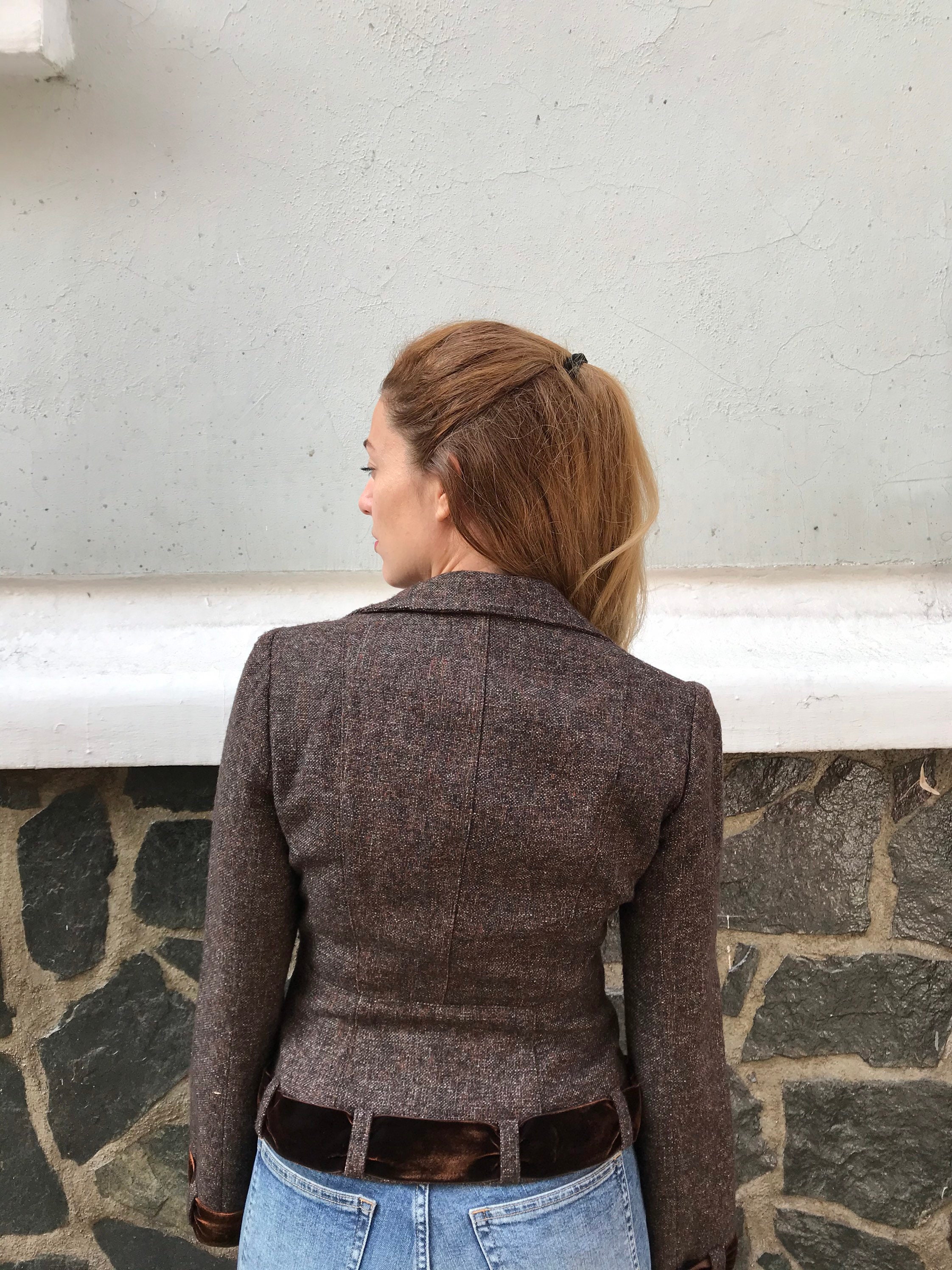 Vintage Nanette Lepore Blazer , Small , Elegant , Velvet Vintage Nanette Lepore Blazer , Small , Elegant , Velvet