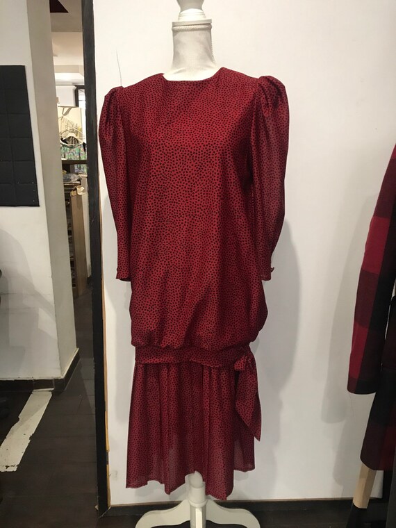 HM vintage dress, drop waist , 30s style , Hennes… - image 4
