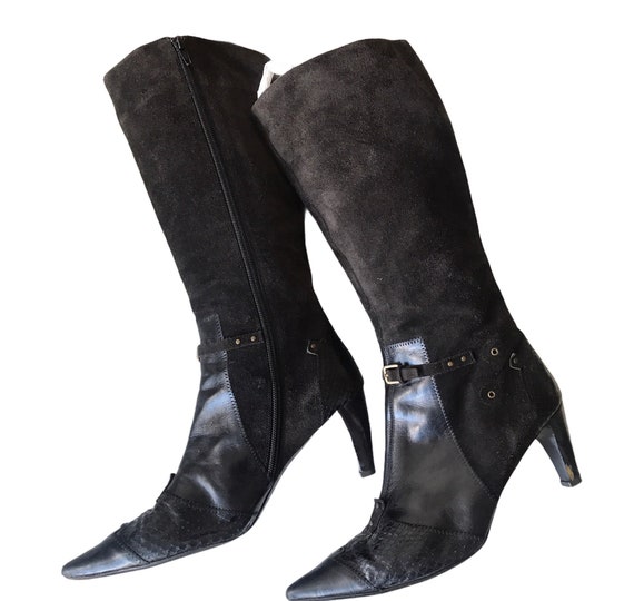 Vintage suede boots , 39 size
