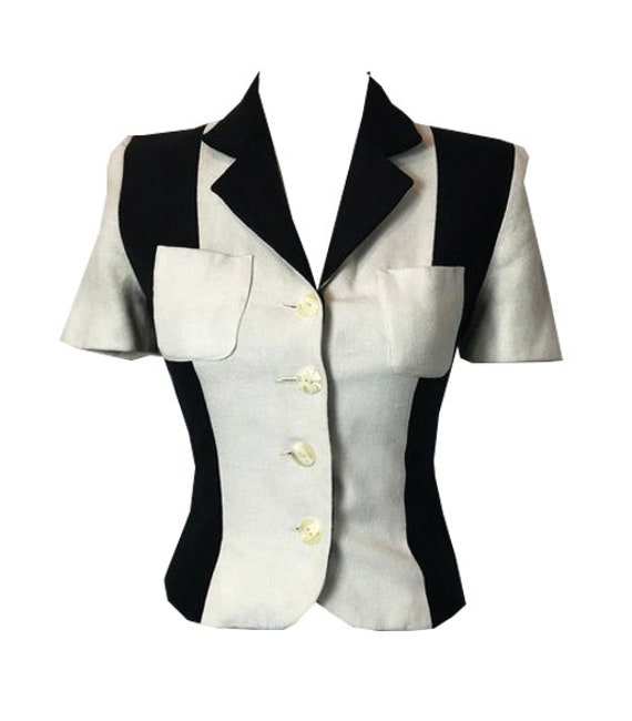1990 Moschino , Cheap & Chic blazer / Moschino lin