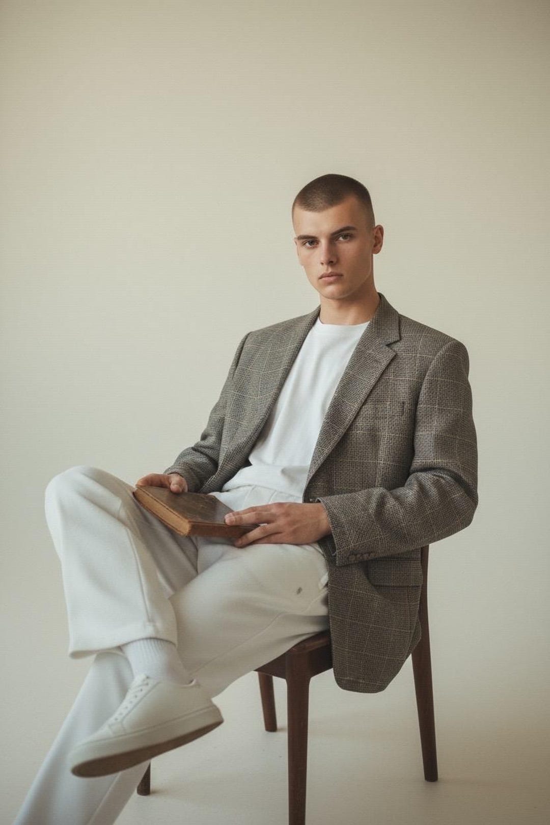 Burberry Vintage Mens Wool Blazer: Vintage Burberry - Timeless and