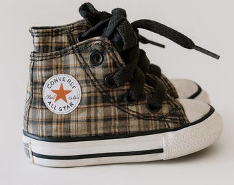 ヴィンテージ ベビー コンバース スニーカー - サイズ4 クラシック キャンバスシューズ