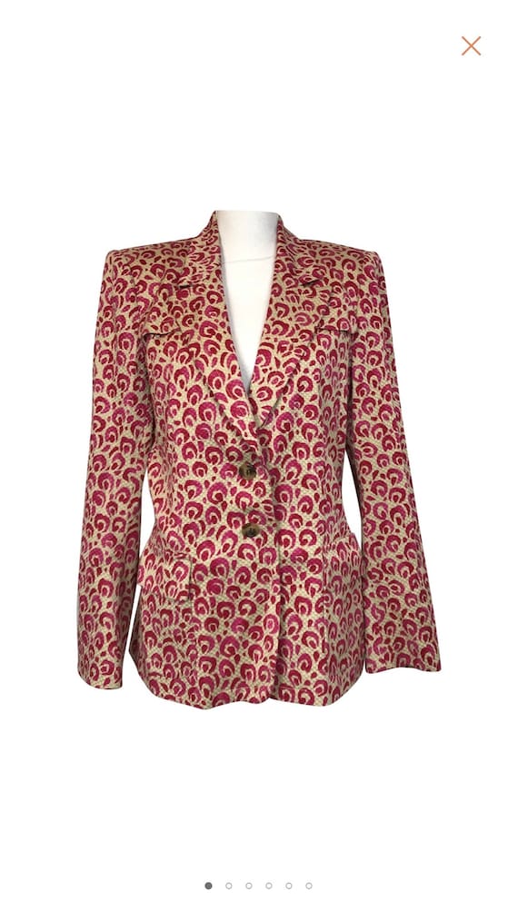 m EMANUEL UNGARO blazer / collectible / ungaro / u