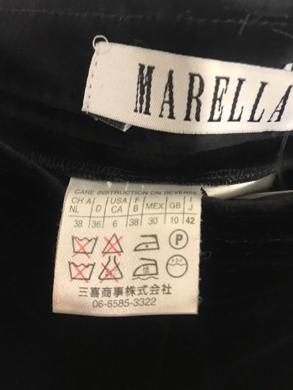 Marella vintage velvet trousers - image 3