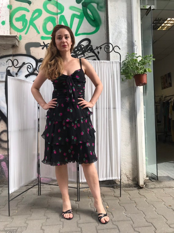 Moschino , Cheap and Chic silk dress / Vintage Mos