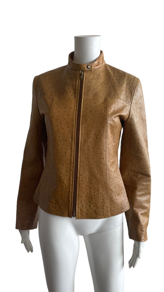 Buy Y2K Blazer , 90s , Leather Jacket , S Size , Brown Leather 