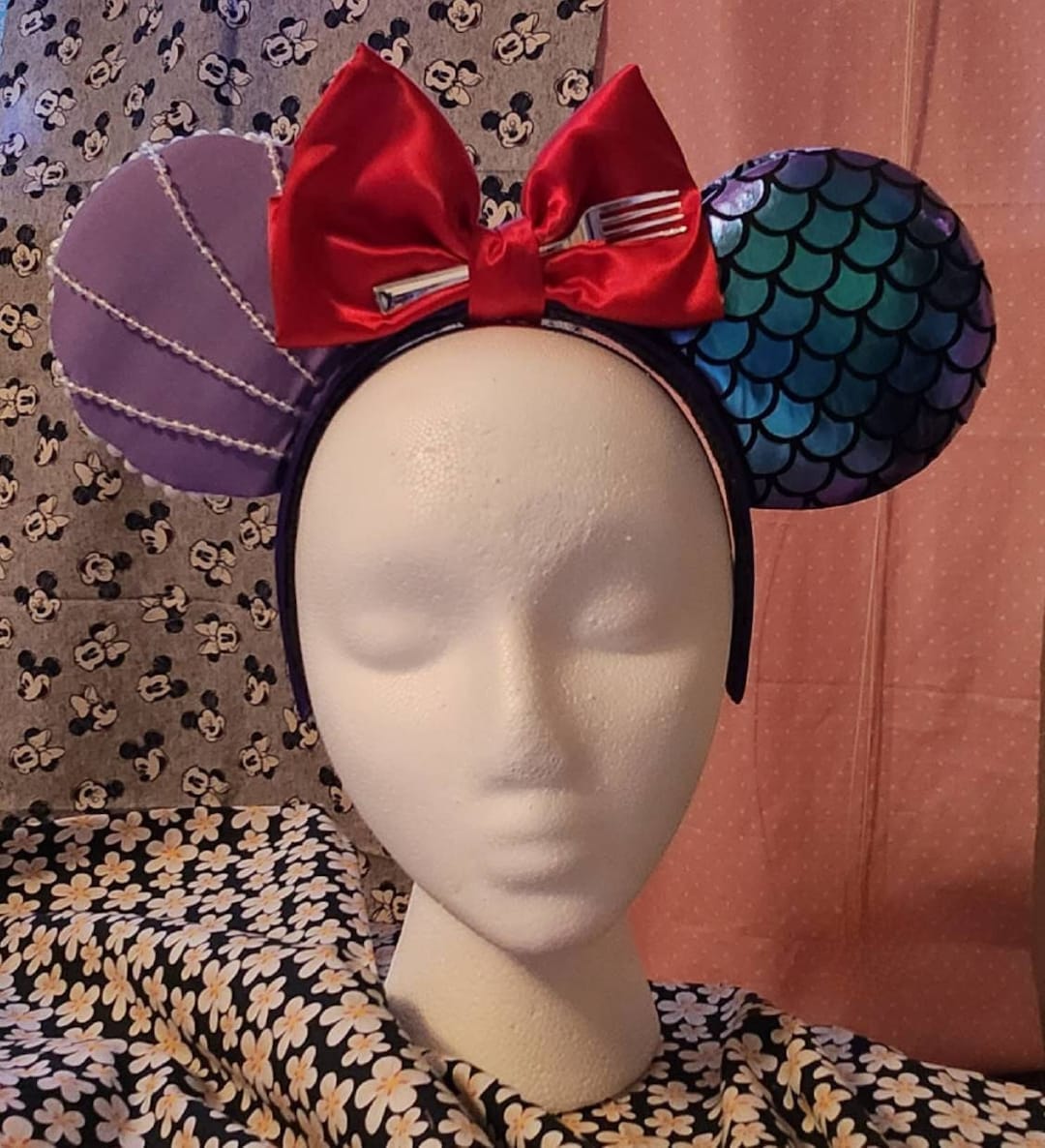 Little Mermaid Inspired Disney Ears Etsy