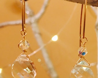 Swarovski Briollette Earrings !!