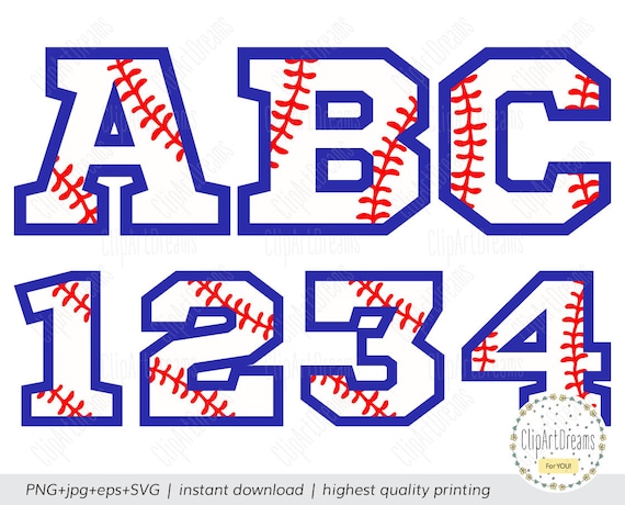 Download Baseball Monogram font Baseball mom SVG sports Letters ...