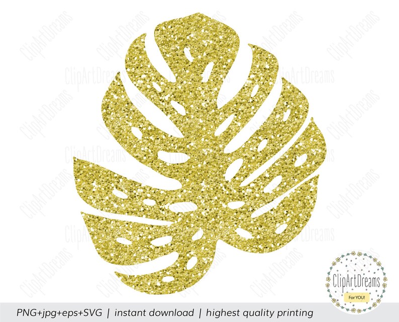 Download Monstera SVG Tropical plants leaves Svg Monstera leaf | Etsy