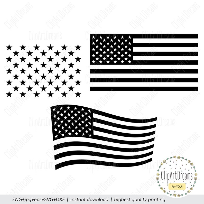 American Flag SVG USA svg America Patriotic cutting file | Etsy