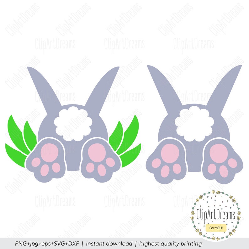 Download Spring SVG Cotton Tail svg Bunny backside bottom SVG ...