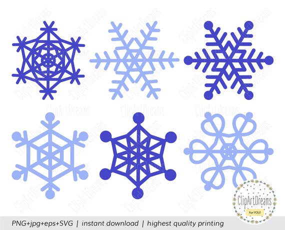 Download eps,png Snowflake cut files digital download svg Snow ...