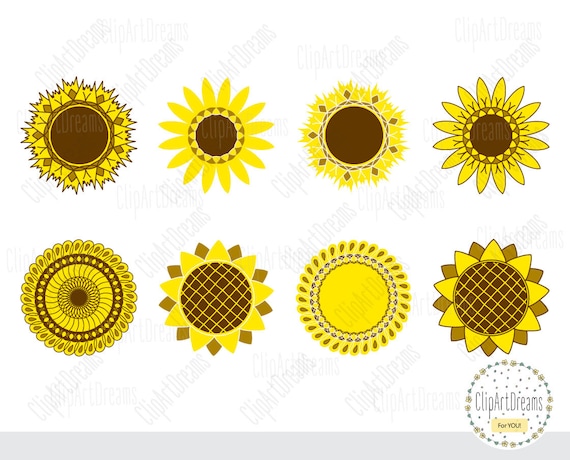Download Sunflower SVG cut files Sunflower Svg Dxf cut file ...