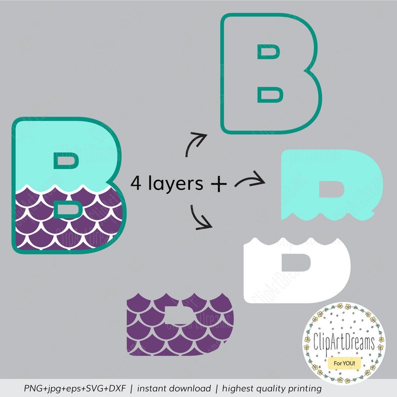 Free Free Mermaid Letters Svg 303 SVG PNG EPS DXF File