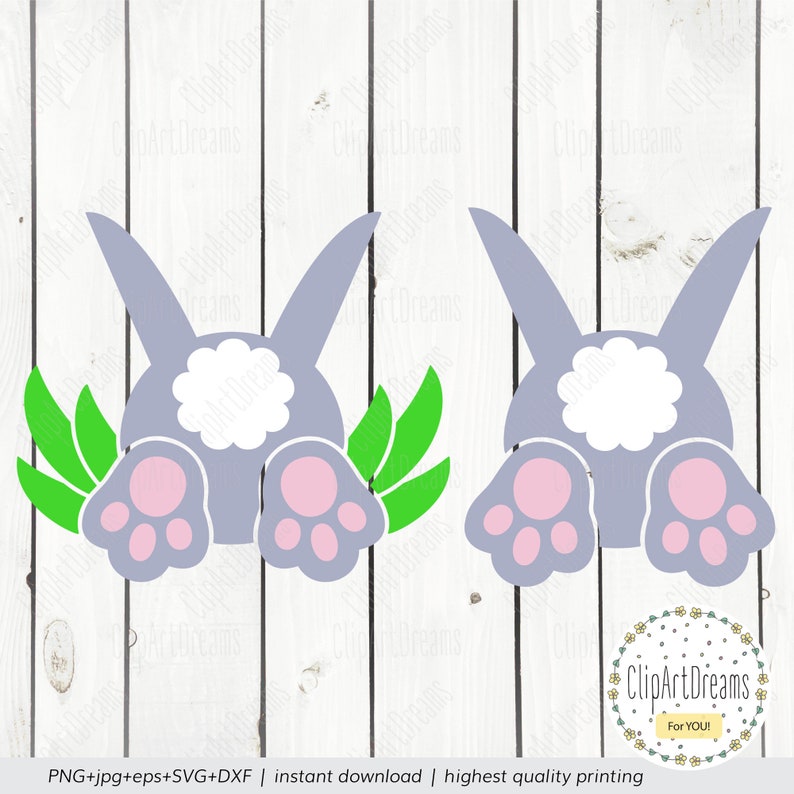 Download Spring SVG Cotton Tail svg Bunny backside bottom SVG ...