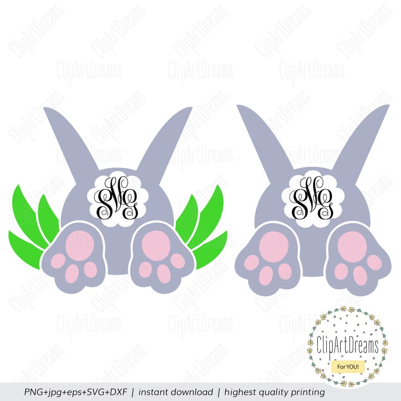 Download Spring SVG Cotton Tail svg Bunny backside bottom SVG ...